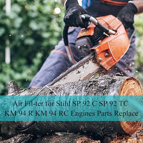 Air Fil-ter for Stihl SP 92 C SP 92 TC KM 94 R KM 94 RC Engines Parts Replace 4149 141 0300-2PCS in Saudi Arabia