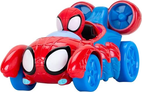 مجموعة من 4 قطع من Marvel Spidey and His Amazing Friends Amazing Metals - أربع مركبات شبكية مائية مصبوبة مقاس 3 بوصات مع شخصيات مدمجة in Kuwait