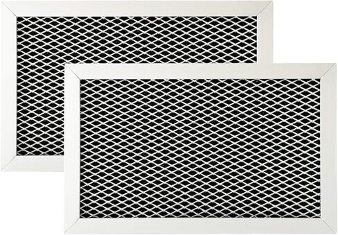 2 Pack Microwave Charcoal Filter Fit for GE JVM3160EF9ES, JVM3160RF9SS, JVM6172DK6BB, JVM6172DK6WW Microwave Replacement Part in Saudi Arabia
