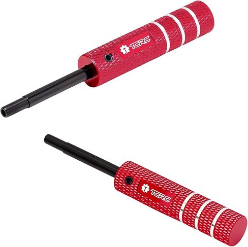 75 قطعة من مسامير الخرز M2x6mm المصنوعة من الفولاذ الكربوني مع أداة تركيب سهلة الاستخدام من الألومنيوم لمراكز العجلات مقاس 1.9 بوصة و2.2 بوصة، ذهبي in Saudi Arabia