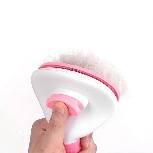 Cat Grooming Brush Gentle Daily Care Tool for Shedding and Hair Removal in Saudi Arabia