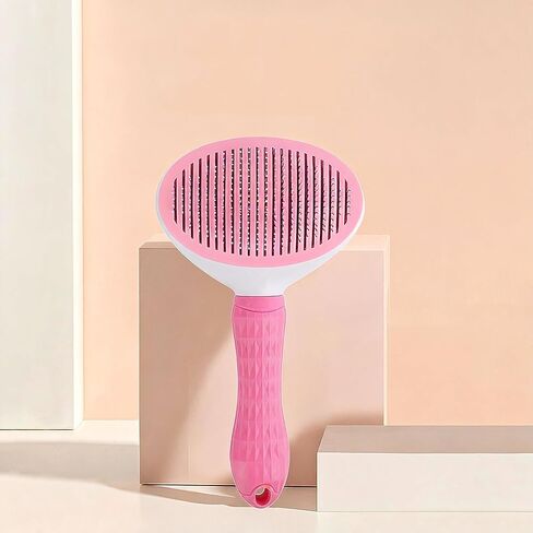 Cat Grooming Brush Gentle Daily Care Tool for Shedding and Hair Removal in Saudi Arabia