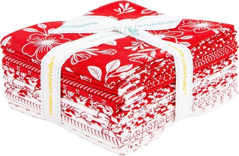 Dani Mogstad Radiant Ruby 14 Fat Quarters Riley Blake Designs FQ-17260-14 in Saudi Arabia
