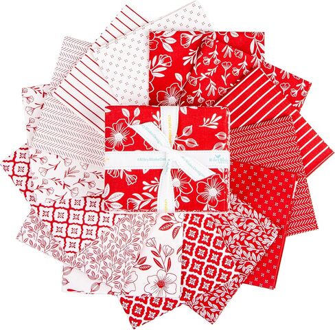 Dani Mogstad Radiant Ruby 14 Fat Quarters Riley Blake Designs FQ-17260-14 in Saudi Arabia