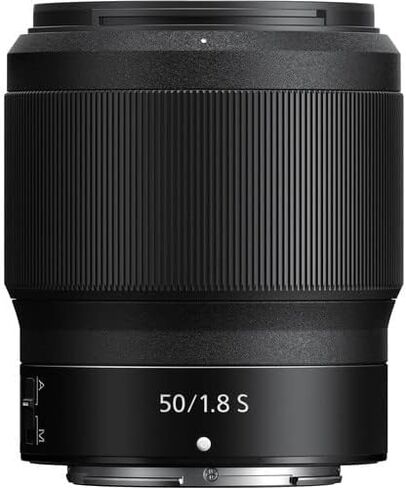 Nikon NIKKOR Z 50mm f/1.8 S | Premium Large Aperture 50mm Prime Lens (nifty Fifty) for Z Series mirrorless Cameras with Advanced Accessory and Travel Bundle (Included 1-Year Nikon Warranty) in Saudi Arabia