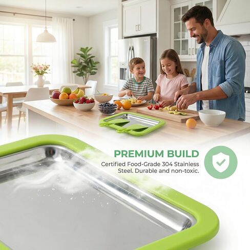 2026 New Rolled Ice Cream Maker, Stainless Steel Rolled Ice Cream Tray with 2 Scrapers, Ice Cream Roller Maker for Family Entertainment, White/Pink/Green DIY Ice Cream Roller for Kids & Teens (Green) in Saudi Arabia