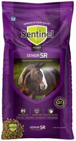 Blue Seal Sentinel Senior SR Feed - Great for Prematurely Aging Horses or Horses with Poor Teeth - 50lb Bag in Saudi Arabia