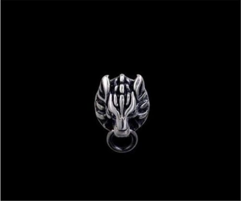 New 2PCS Cloud Wolf Earring Earnail Silver ear stud Cosplay Earrings Prop Gifts in Saudi Arabia