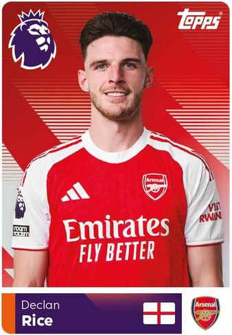 ملصقات Topps Premier League 2026 - علبة ملصقات (تحتوي على 12 حزمة ملصقات الدوري الممتاز بالإضافة إلى حزمة صغيرة واحدة (75 ملصقًا في المجموع). in Kuwait