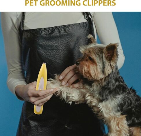 Quiet Battery-Powered Pet Clipper for Dogs and Cats Professional Grooming Hair Trimmer Low Noise Electric Hair Shaver for Fur Removal and Portable Use in Saudi Arabia