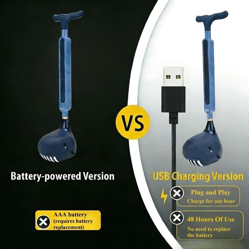 آلة موسيقية، مركب موسيقى رقمي محمول قابل لإعادة الشحن عبر USB، هدايا ممتعة (الحوت الأزرق) in Kuwait