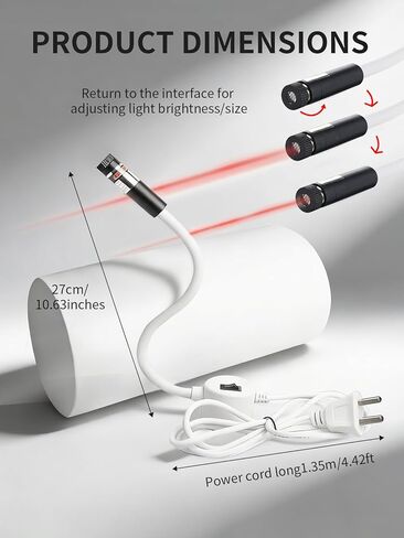 Magnetic Positioning Quilting Light for Sewing Machine Laser Miter Saw Seam Accessories Guide Stitch Straight Line Red with Accurate Alignment Sticker Heat Press Marking System Lazer (Crosslight-Plug) in Saudi Arabia