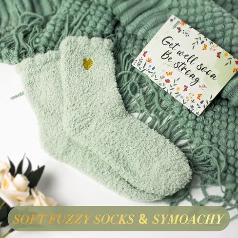 Get Well Soon Gift Baskets for Women, After Surgery Recovery Care Package for Women, Thinking of You, Feel Better Encouragement Gift Box, Comfort Gifts for Sick Friend in Saudi Arabia