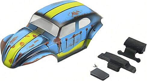 هيكل جسم زاحف بلاستيكي شفاف من Hobby Axial 1/30 RC لسيارة SCX30 Ford Bronco ترقيات جرافيتي مرسومة يدويًا (نموذج 2) in Kuwait