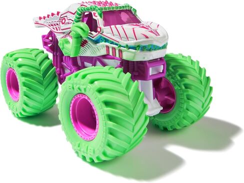 Monster Jam, Official ThunderROARus Monster Truck, Die-Cast Vehicle, 1:64 Scale, Kids Toys for Boys Ages 3 and up in Kuwait