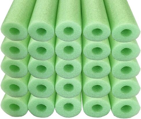 Oodles of Noodles Deluxe Rainbow Swimming Pool Noodles Foam- Pack of 25 - Approx. 48 inch x 2.5 inch Multi-Purpose Foam Tubes, Pool Floats for Water Fun, Exercise, Crafts, Padding, Insulation & More in Saudi Arabia