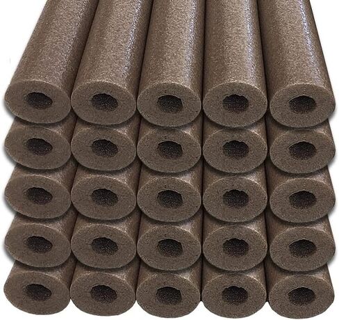 Oodles of Noodles Deluxe Rainbow Swimming Pool Noodles Foam- Pack of 25 - Approx. 48 inch x 2.5 inch Multi-Purpose Foam Tubes, Pool Floats for Water Fun, Exercise, Crafts, Padding, Insulation & More in Saudi Arabia