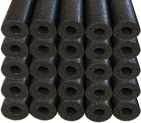Oodles of Noodles Deluxe Rainbow Swimming Pool Noodles Foam- Pack of 25 - Approx. 48 inch x 2.5 inch Multi-Purpose Foam Tubes, Pool Floats for Water Fun, Exercise, Crafts, Padding, Insulation & More in Saudi Arabia