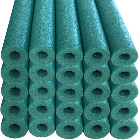 Oodles of Noodles Deluxe Rainbow Swimming Pool Noodles Foam- Pack of 25 - Approx. 48 inch x 2.5 inch Multi-Purpose Foam Tubes, Pool Floats for Water Fun, Exercise, Crafts, Padding, Insulation & More in Saudi Arabia