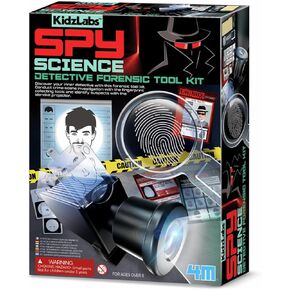 4M KidzLabs Detective Forensic Tool Kit (1 Pc.) - Perfect STEM Learning, Mystery Play & More in Kuwait