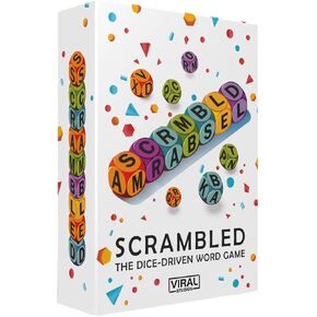 Viral Studios Scrambled The Dice-Driven Word Game Fast-Paced Party Game | Spell, Shout, and Win in This Ultimate Brain-Sprint Challenge for 1–5 Players for Families, Gamenight and Hangouts in Saudi Arabia