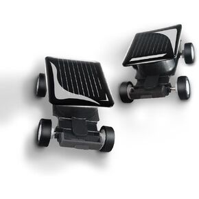 Solar Car Solar Energy Toys for Ages 2-4 5-7 8-10 Cool Solar Powered Tiny Mini Cars Educational Science Kits for Kids (Black) in Saudi Arabia