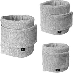 دعامة رقبة القطط بثلاثة أحجام - غطاء جرح رقبة الكلب، طوق واقٍ مسامي وقابل للتعديل للتعافي من الجروح، العناية اللاحقة بالعمليات الجراحية، مضاد للخدش، مناسب للقطط والكلاب الصغيرة والمتوسطة والكبيرة in Kuwait