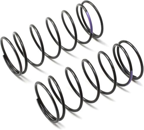 فريق LOSI RACING نوابض أمامية أرجوانية منخفضة التردد 12 مم 2 TLR233051 أجزاء خيار السيارة الكهربائية/الشاحنة in Kuwait