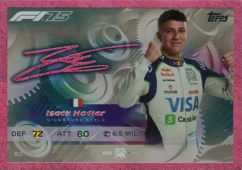 2025 Topps Formula 1 Turbo Attax 10 Card Pack - Look for Pink Foil Parallels in Saudi Arabia