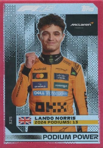 2025 Topps Formula 1 Turbo Attax 10 Card Pack - Look for Pink Foil Parallels in Saudi Arabia
