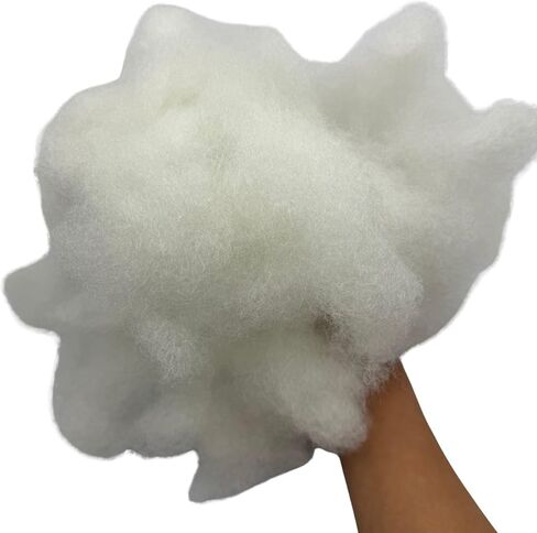 حشوة من ألياف البوليستر للحرف اليدوية وسادة كروشيه للحيوانات المحشوة 10 أونصة in Kuwait