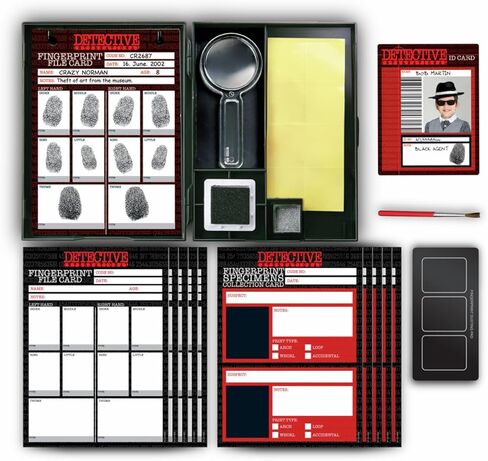 4M KidzLabs Detective Forensic Tool Kit (1 Pc.) - Perfect STEM Learning, Mystery Play & More in Kuwait