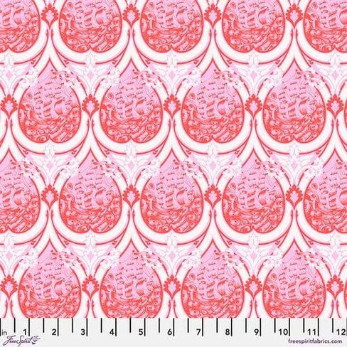 حزمة Parisville Deja Vu Fat Quarter Bundle (8 قطع) من Tula Pink for Free Spirit 18 × 21 بوصة (45.72 سم × 53.34 سم) قطع قماش من نسيج اللحاف DIY in Kuwait