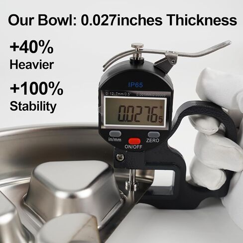 Kactoily 304 Stainless Steel Slow Feeder Dog Bowl, 2.5 Cups Non-Slip Pet Bowl, Raised Design for Slow Eating & Digestive Health - Perfect for Medium Large Dogs in Saudi Arabia