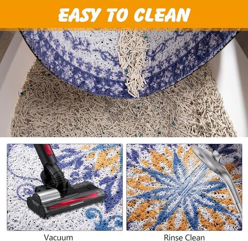 ondware Cat Litter Mat 20 x 15 in, Waterproof Non-Slip, Washable in Saudi Arabia