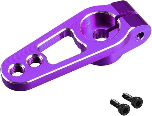 Generic 25T Servo Horn Arm Aluminum Alloy Purple for RC Cars Universal Accessories Parts in Saudi Arabia
