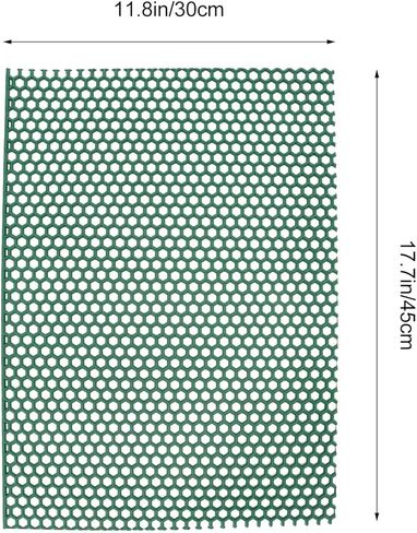 GANAZONO Pet Cage Base Pad Dog Cage Drain Pad Green 30X45Cm Crate Mat for Dog Kennel Floor Cleaning Accessory in Saudi Arabia