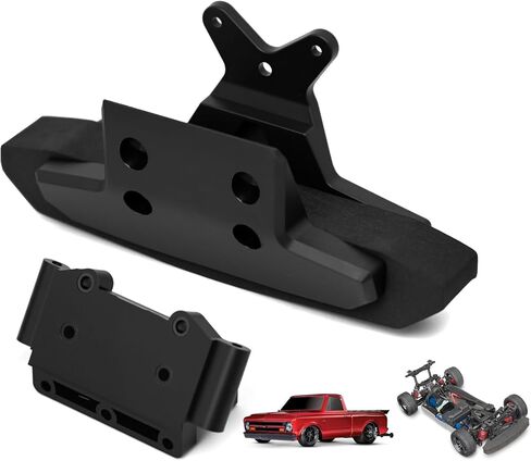 Assembled Front Foam Bumper Set Replacement Part for 1/10 Traxxas Drag Slash C10 Mustang RC Upgrade Parts Replace 9420 9419 in Saudi Arabia