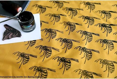 Versatex Print Ink by Jacquard, Semi-Transparent, Water-Based, 16oz Jar, Yellow in Saudi Arabia