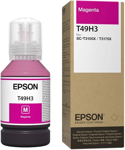 Epson T49H 140ml 4-Color Ink Bottle Bundle for SureColor T3170x Printer in Saudi Arabia