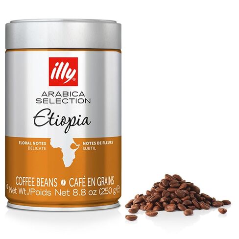 illy Whole Bean Coffee, Classico Medium Roast, 100% Arabica, Premium Italian Coffee, Ideal for Espresso, Drip, Moka and French Press Brewing, 8.8oz, 6 Pack in Saudi Arabia