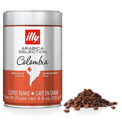 illy Whole Bean Coffee, Classico Medium Roast, 100% Arabica, Premium Italian Coffee, Ideal for Espresso, Drip, Moka and French Press Brewing, 8.8oz, 6 Pack in Saudi Arabia