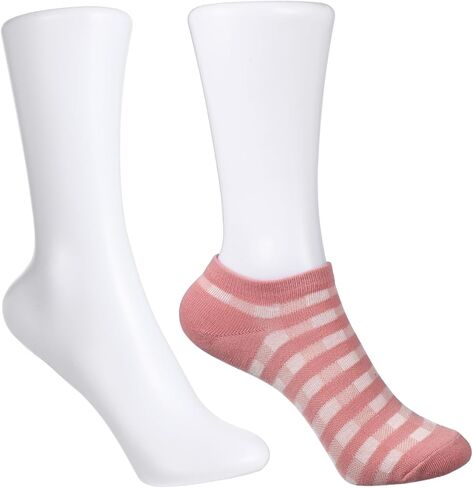 DOITOOL 2 قطعة عارضة أزياء القدم للجوارب، عرض جورب عرض القدم للمجوهرات سوار الكاحل الوقوف، الإناث وهمية أقدام الكاحل نموذج تخزين العفن لمتجر بيع بالتجزئة in Kuwait