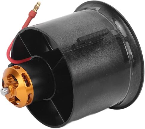 محرك بدون فرشاة 70 مم EDF 3500KV، مجموعة مروحة مجاري الهواء EDF عالية الأداء مع 6 مروحة مجاري الهواء لطائرة RC in Saudi Arabia