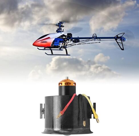 محرك بدون فرشاة 70 مم EDF 3500KV، مجموعة مروحة مجاري الهواء EDF عالية الأداء مع 6 مروحة مجاري الهواء لطائرة RC in Saudi Arabia