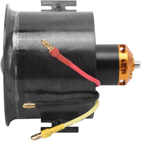 محرك بدون فرشاة 70 مم EDF 3500KV، مجموعة مروحة مجاري الهواء EDF عالية الأداء مع 6 مروحة مجاري الهواء لطائرة RC in Saudi Arabia