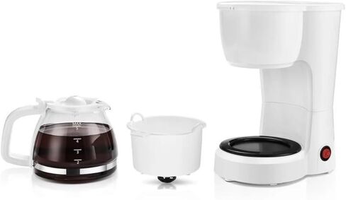 5 Cup Coffee Maker Removable Filter Automatic Shut-Off Easy Operation Keep Warm in Kuwait