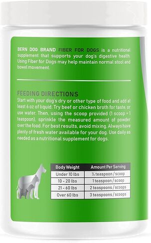 Fiber for Dogs Psyllium Seed Husk Powder & Dehydrated Beet Root Powder Aids a Number of Intestinal Disorders in Dogs Including Diarrhea, Constipation & Anal Gland Issues. Available in 6 and 12 oz. in Saudi Arabia