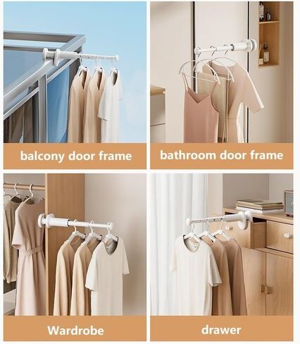 Travel Drying Rack for Clothes Telescopic Rack mini Portable Collapsible Clothes Dryer for Cruise, RV, Dorm, Apartment & Hotel Laundry.Drying Rack for Travel Clothing in Saudi Arabia