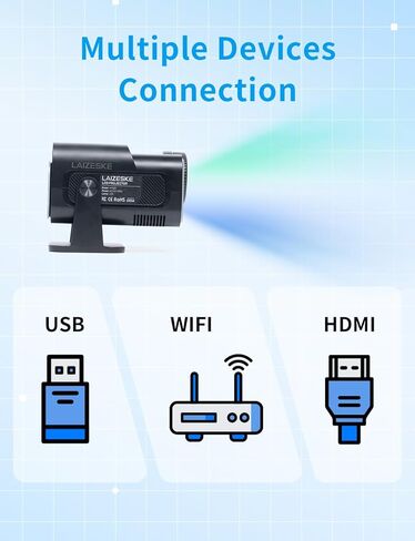 جهاز عرض رسم FEELWORLD HY520 للفنانين والأطفال المبتدئين، جهاز عرض فني محمول بدقة 720 بكسل عالي الدقة مع واي فاي 6 بلوتوث 5.0، حجر مفاتيح تلقائي، عرض 30-150 بوصة للتتبع والرسم واستخدام الفصول الدراسية المنزلية in Saudi Arabia
